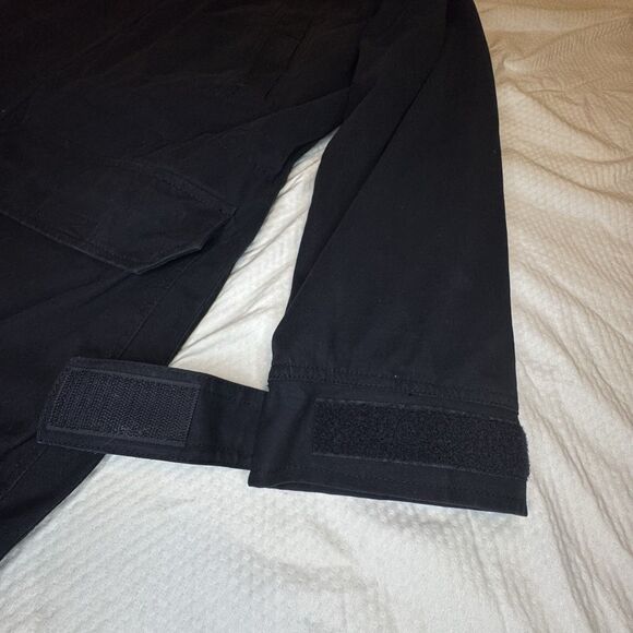 J.Crew Men’s Quilted Field Utility Jacket Navy Size Small Cotton Lined Barn Coat - Picture 5 of 16